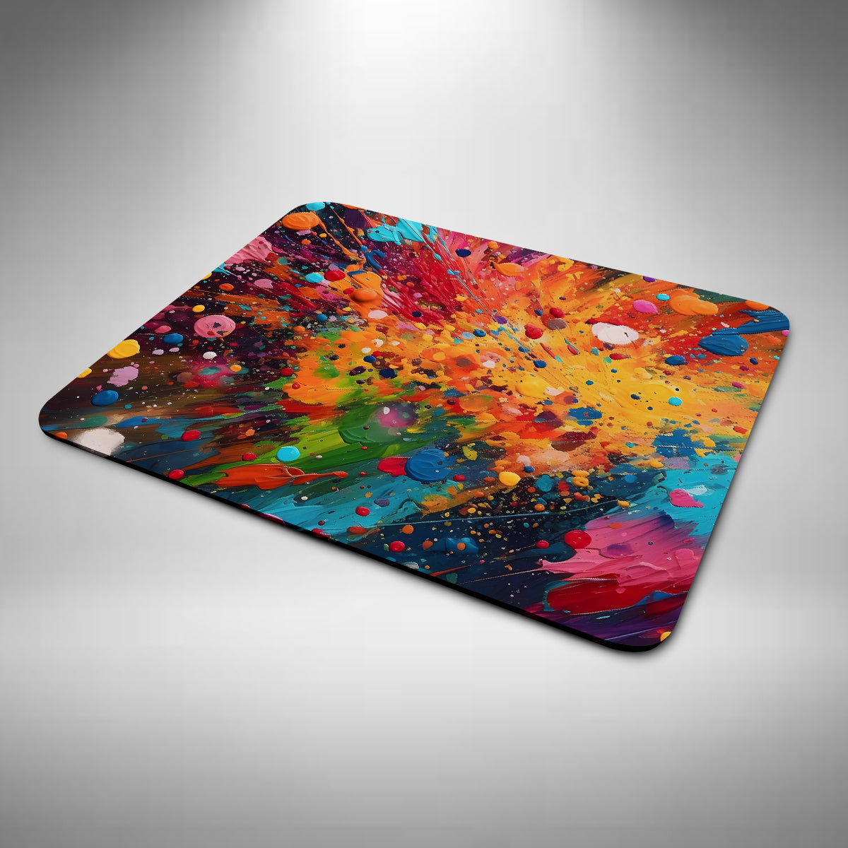 Paint Splatter Mouse Mat Design 3