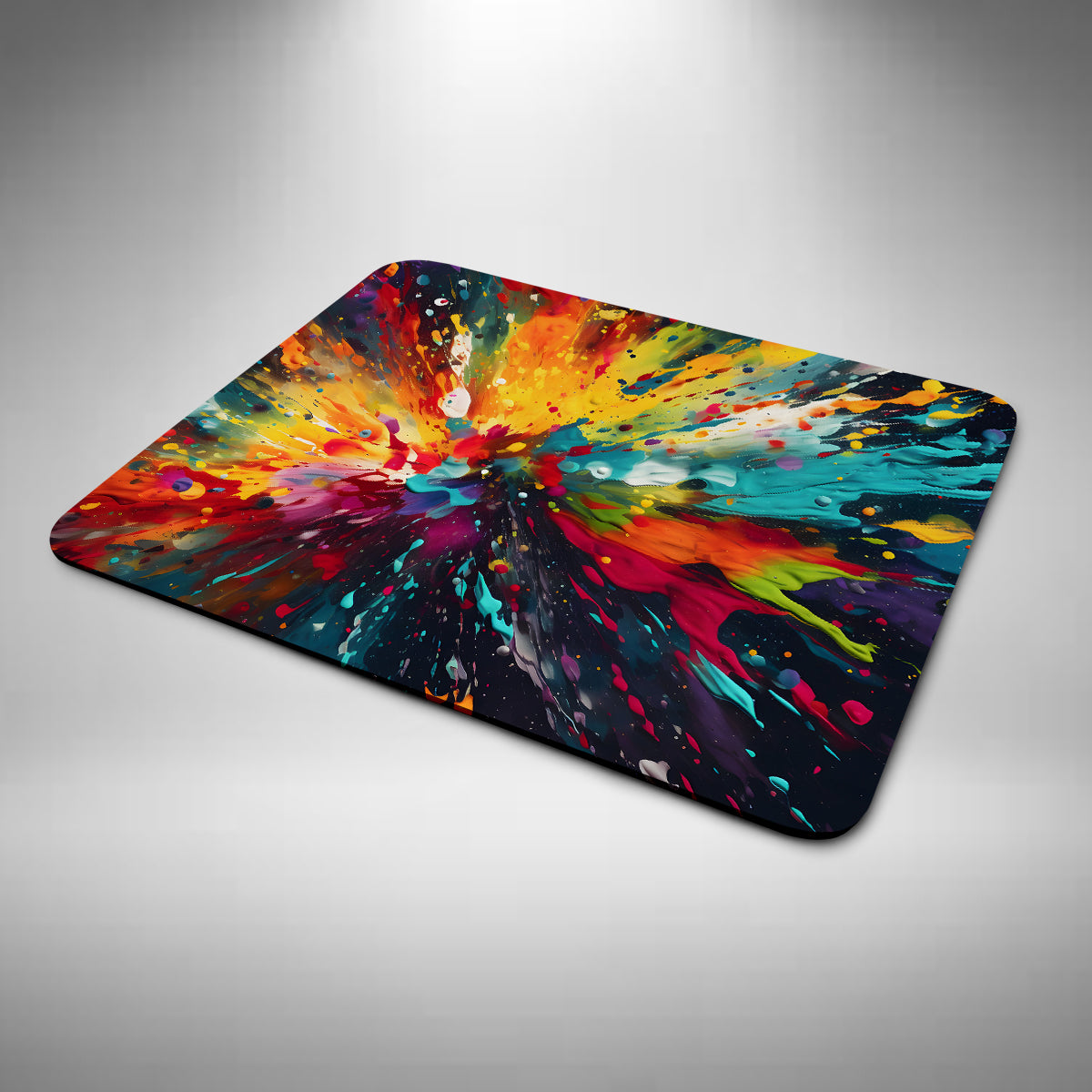 Paint Splatter Mouse Mat Design 4