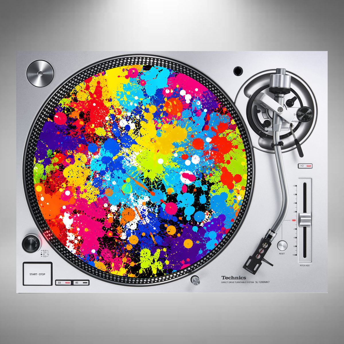 Paint Splatter Slipmats Design 10