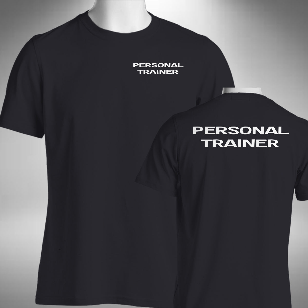 Personal Trainer T-Shirt - Gym Instructor Wear Training Fitness Workout Top