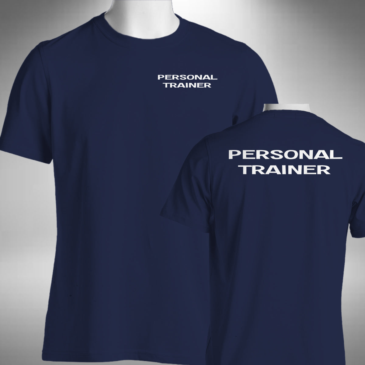 Personal Trainer T-Shirt - Gym Instructor Wear Training Fitness Workout Top