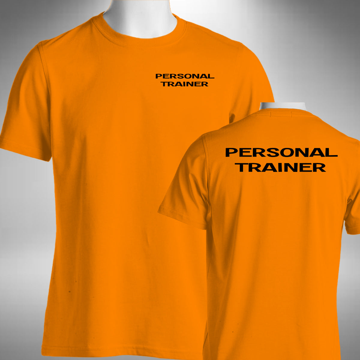 Personal Trainer T-Shirt - Gym Instructor Wear Training Fitness Workout Top