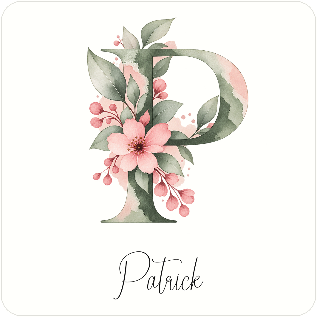 Personalised Initial Mug, Coaster or Gift Set – Any Name