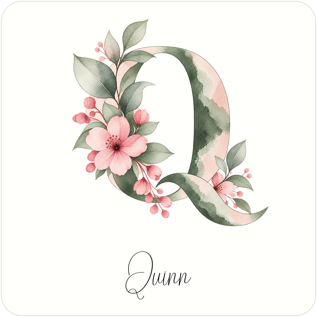 Personalised Initial Mug, Coaster or Gift Set – Any Name