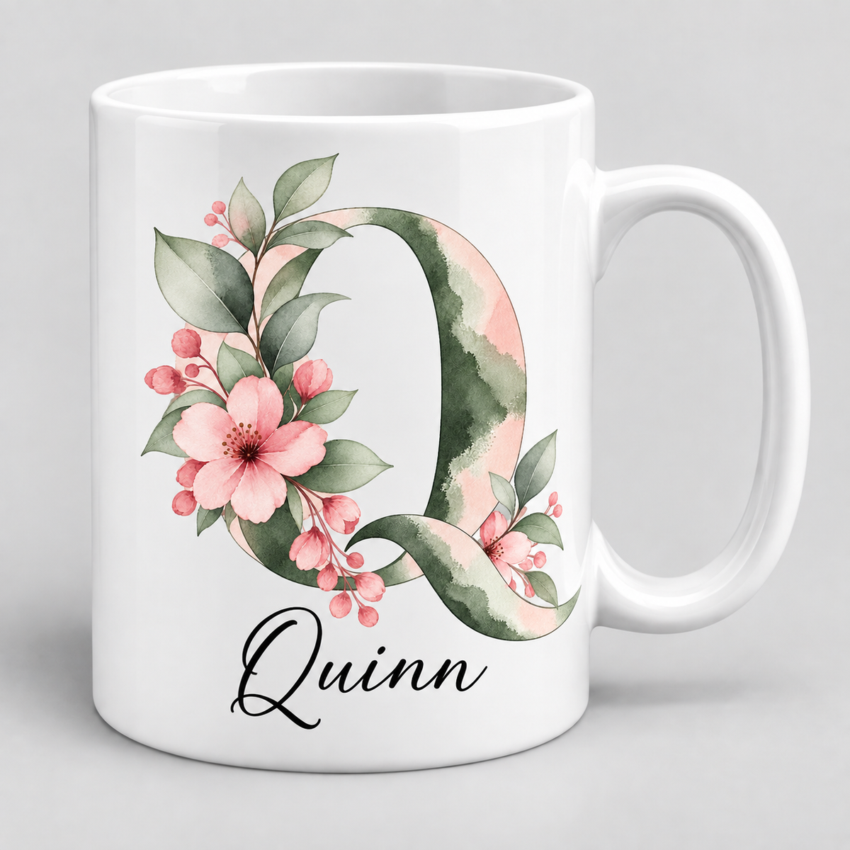 Personalised Initial Mug, Coaster or Gift Set – Any Name