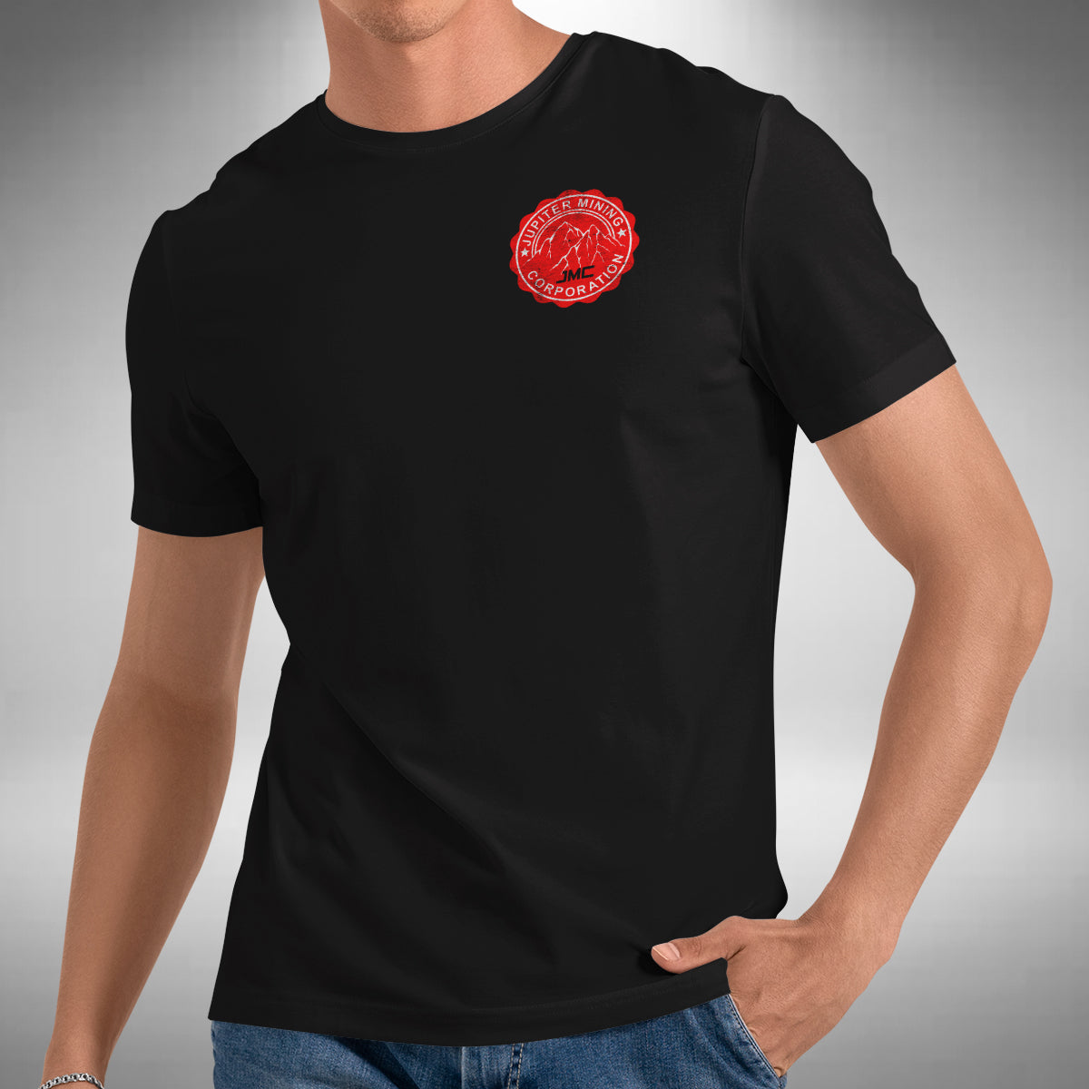 Jupiter Mining Corporation JMC T-Shirt - Funny Red Dwarf Inspired