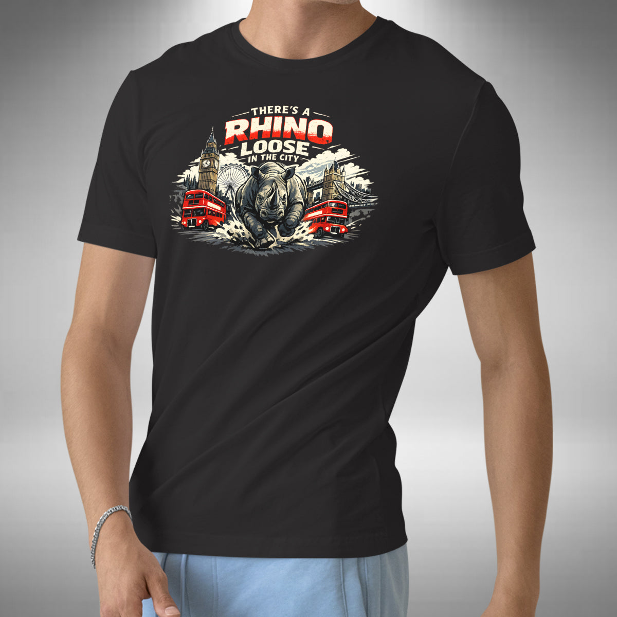 Rhino Loose T-Shirt - Funny Only Fools And Horses Inspired