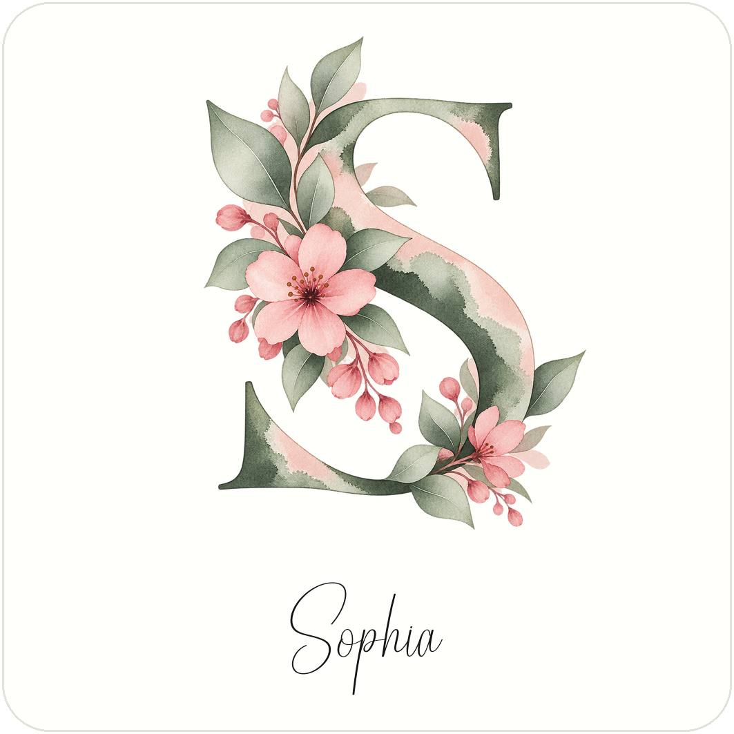 Personalised Initial Mug, Coaster or Gift Set – Any Name