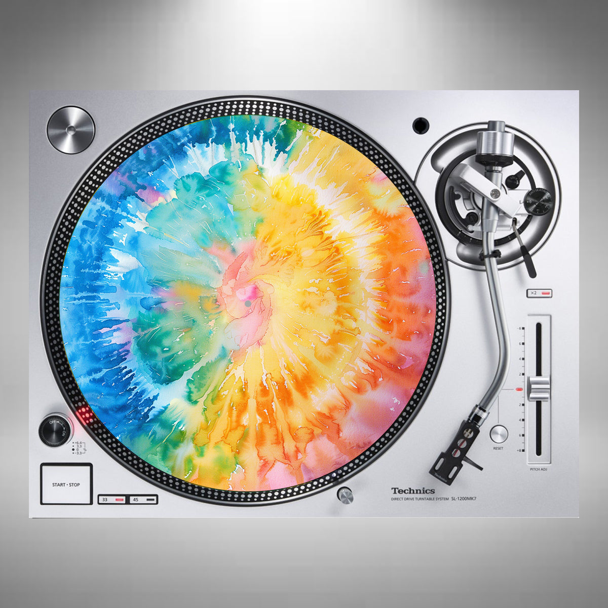 Tie-dye Slipmats Design 7