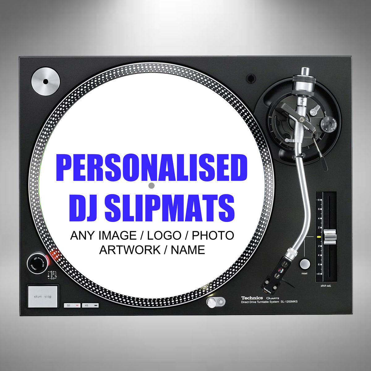 Personalised Record Slipmats – Custom DJ Vinyl Turntable Slipmats