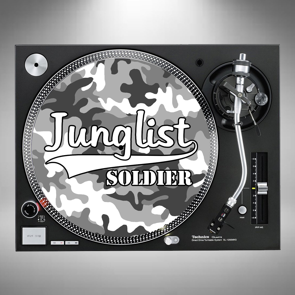 Junglist Soldier Slipmats Grey