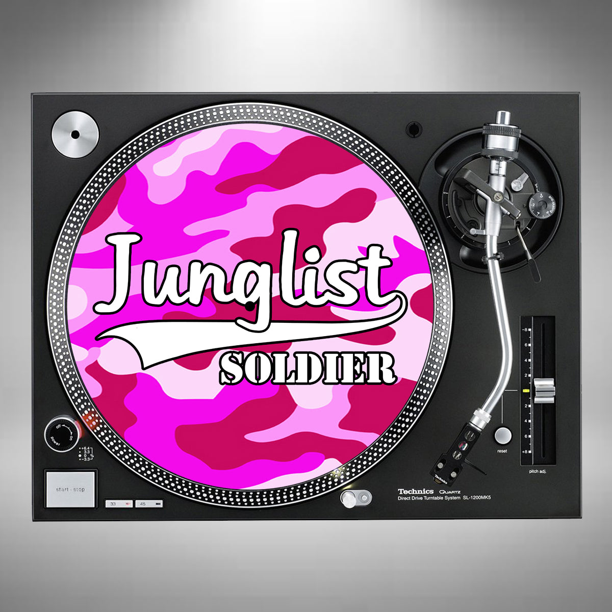 Junglist Soldier Slipmats Pink