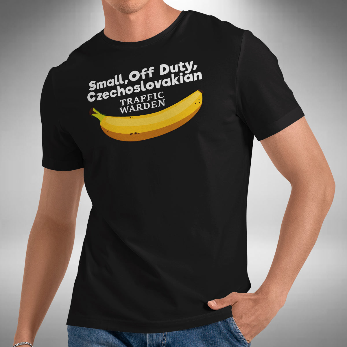 Small Off Duty Traffic Warden T-Shirt - Funny Red Dwarf Inspired
