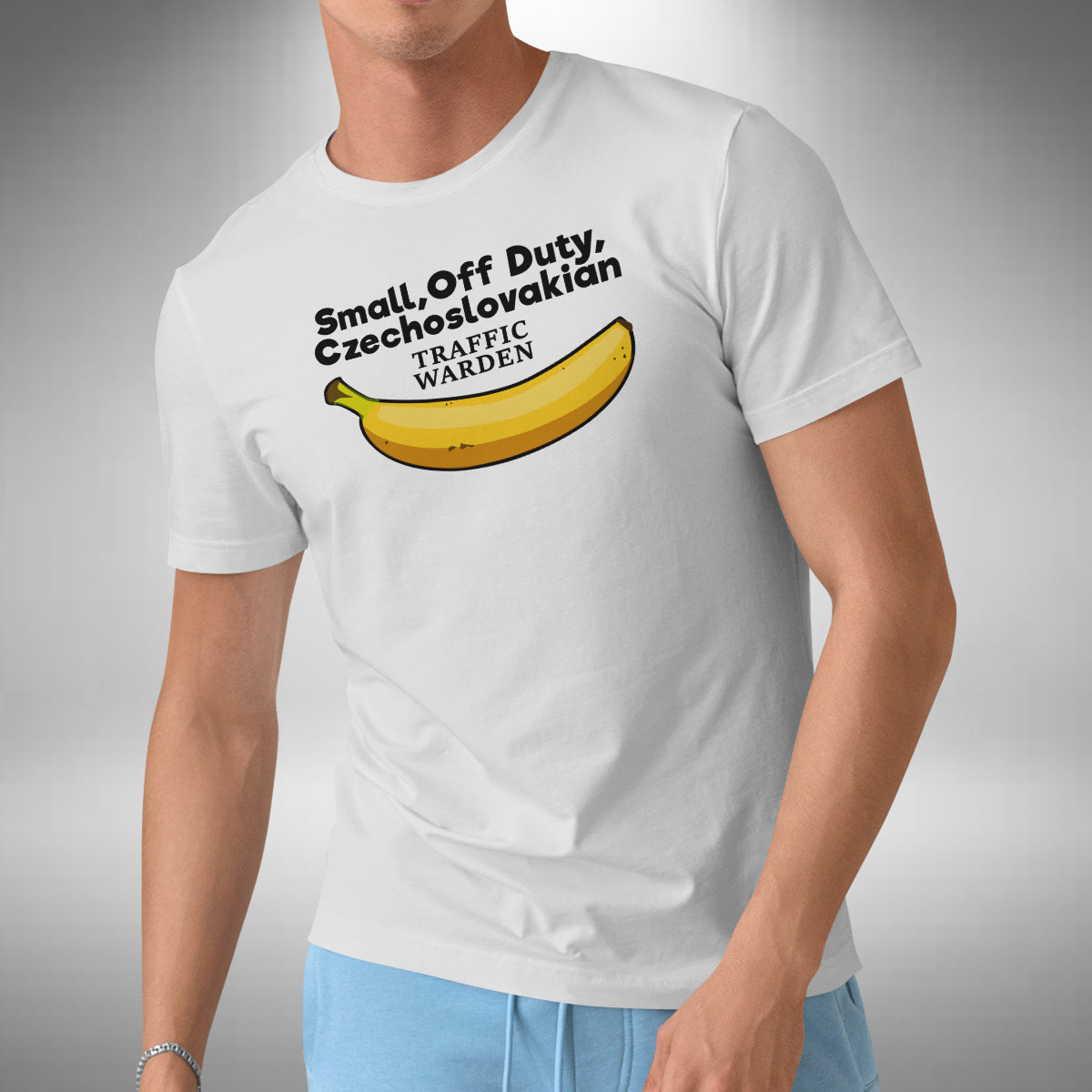 Small Off Duty Traffic Warden T-Shirt - Funny Red Dwarf Inspired