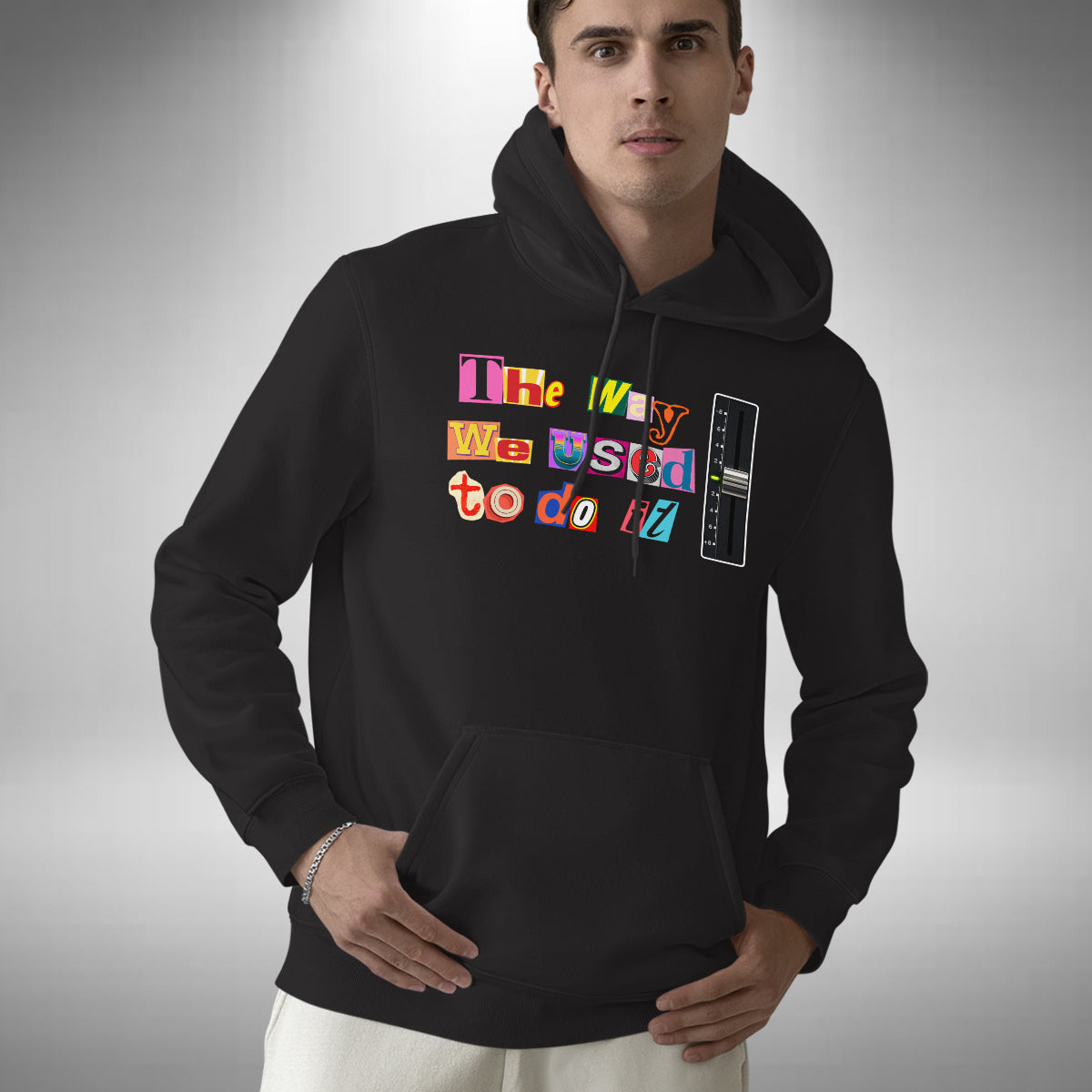 DJ Adult Hoodie - The Way We Used To Do It Pitch Control