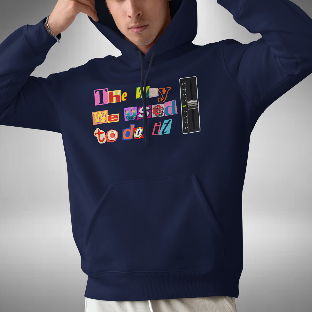 DJ Adult Hoodie - The Way We Used To Do It Pitch Control