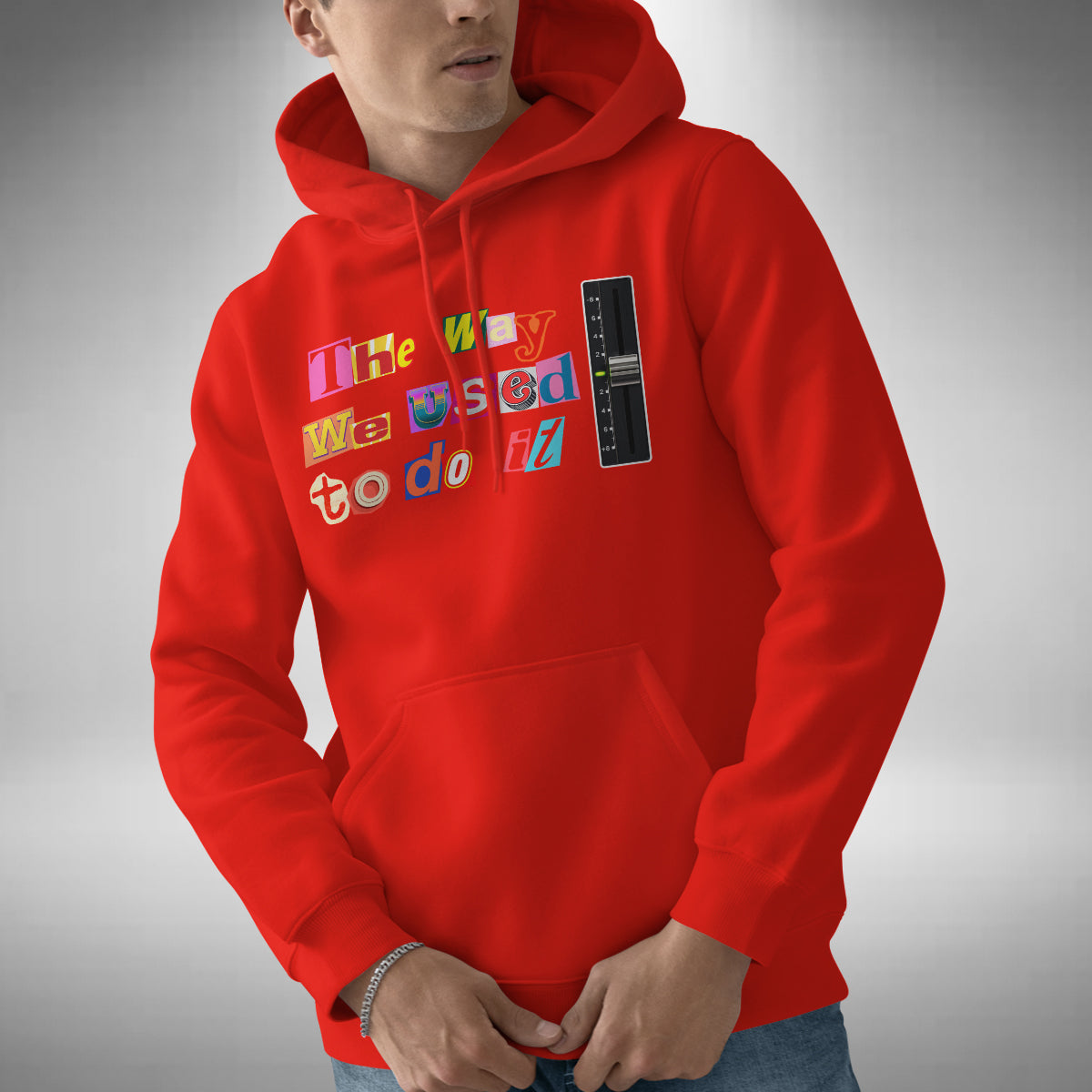 DJ Adult Hoodie - The Way We Used To Do It Pitch Control