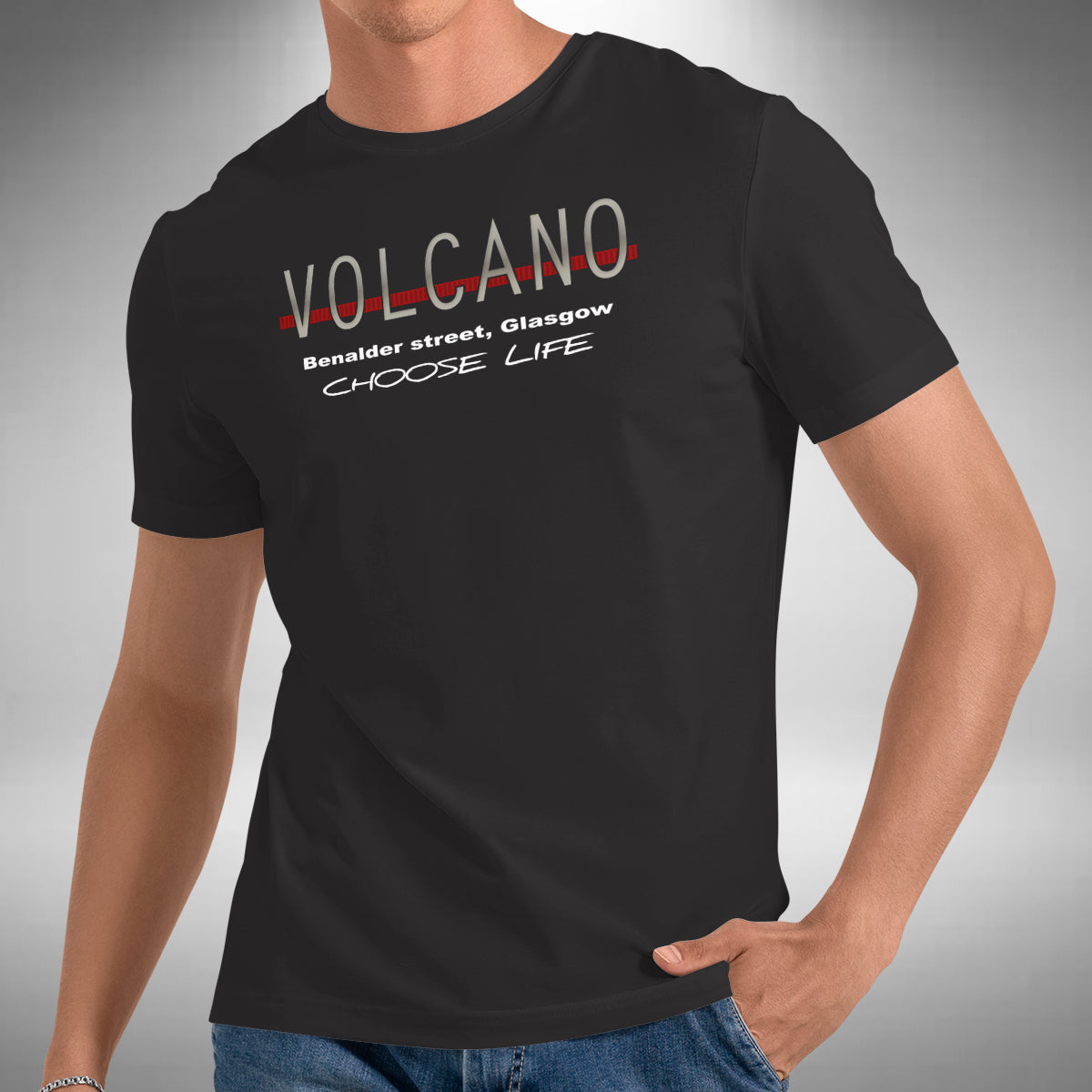 Volcano Nightclub T-Shirt - Trainspotting Inspired Classic 90s Movie