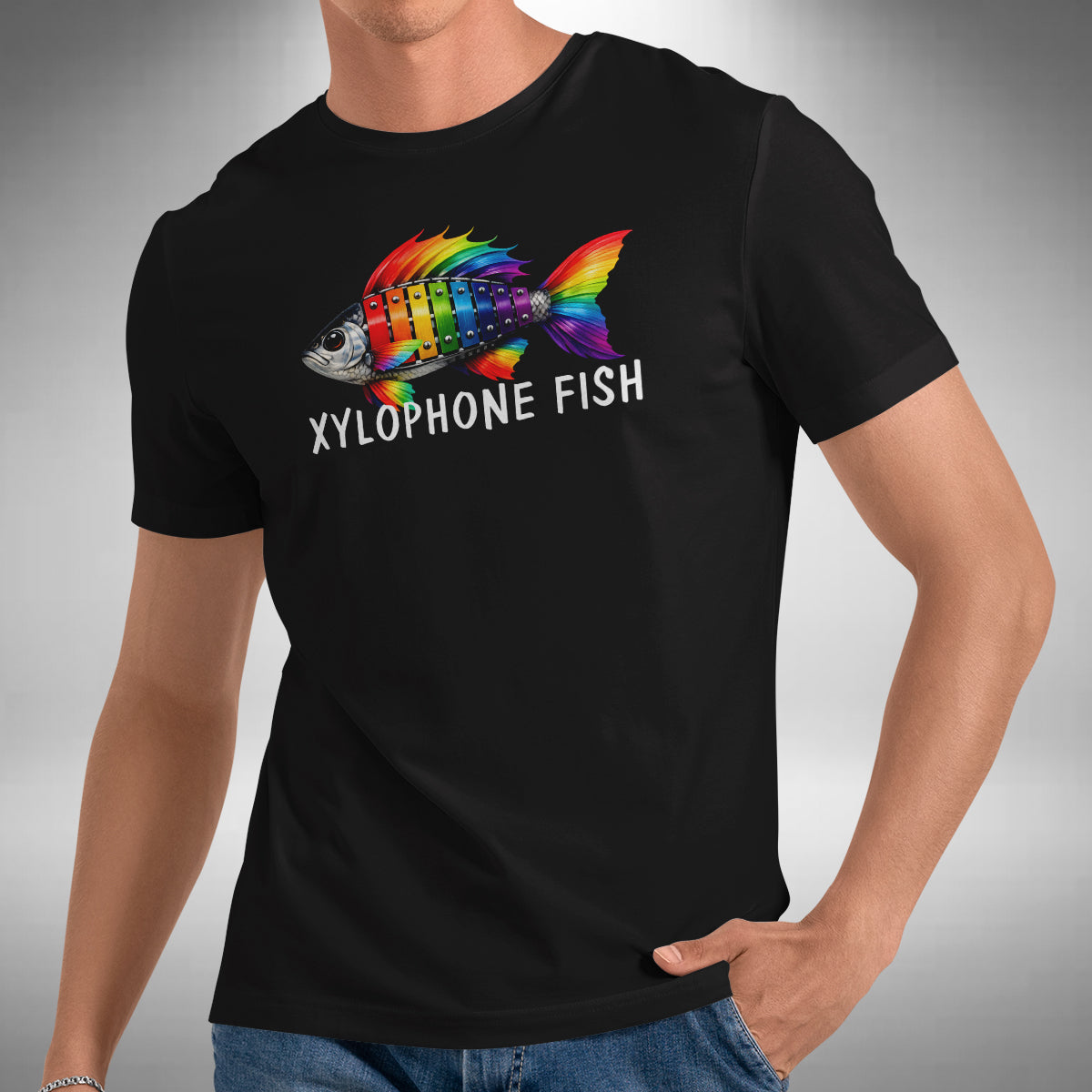 Xylophone Fish T-Shirt Bottom Inspired