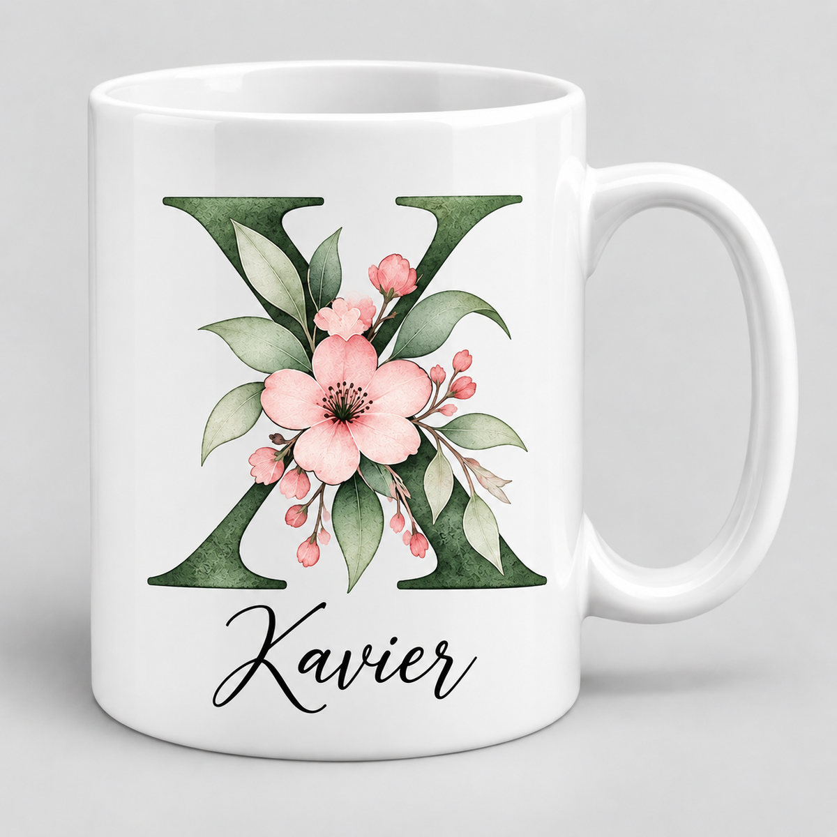 Personalised Initial Mug, Coaster or Gift Set – Any Name