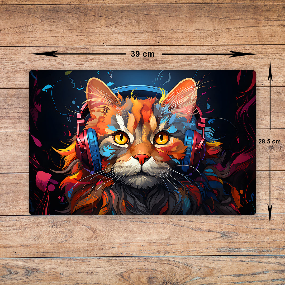 Cat Glass Chopping Board – A3