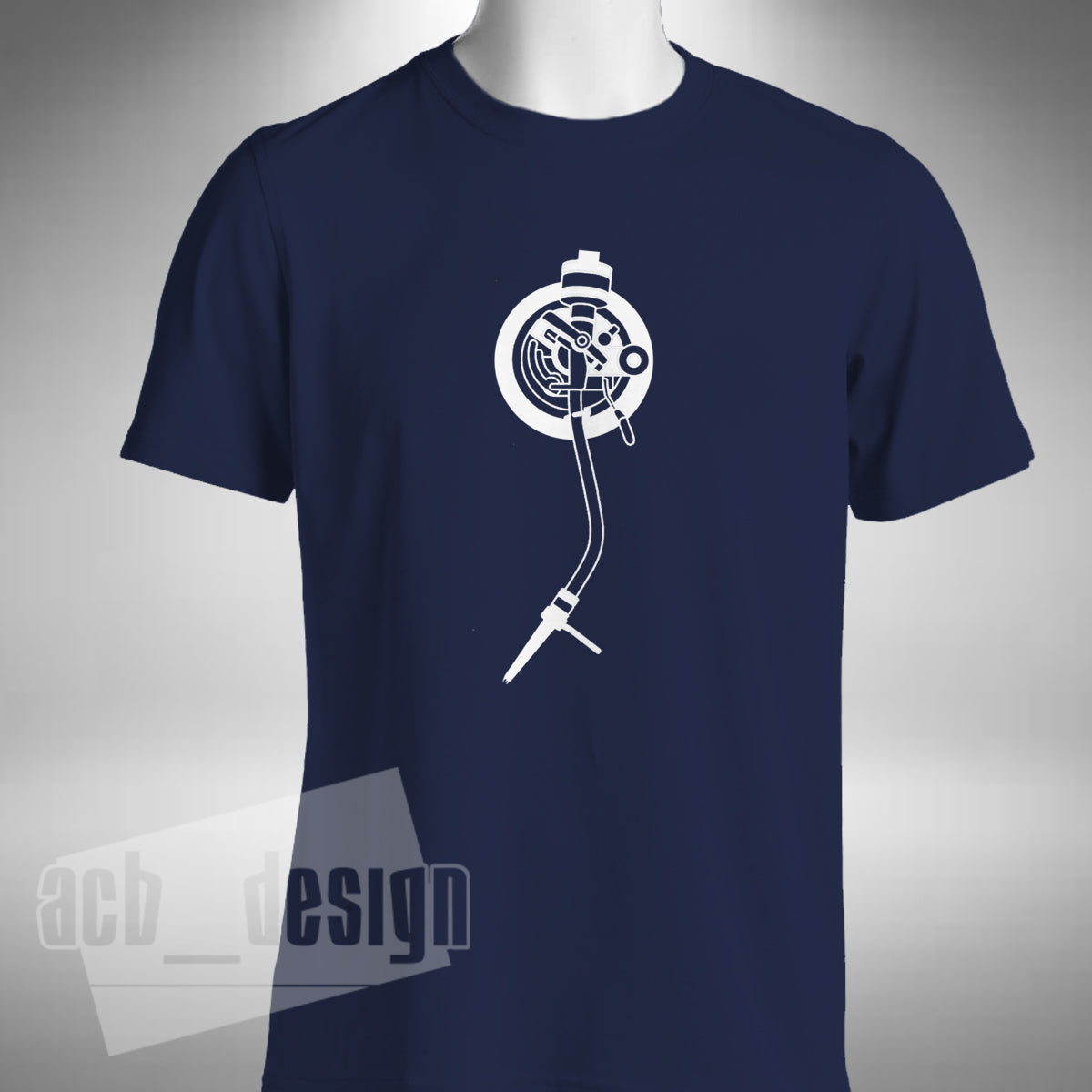 Deck Arm T-Shirt - Turntable Technics Pioneer Vinyl Junkie Old Skool