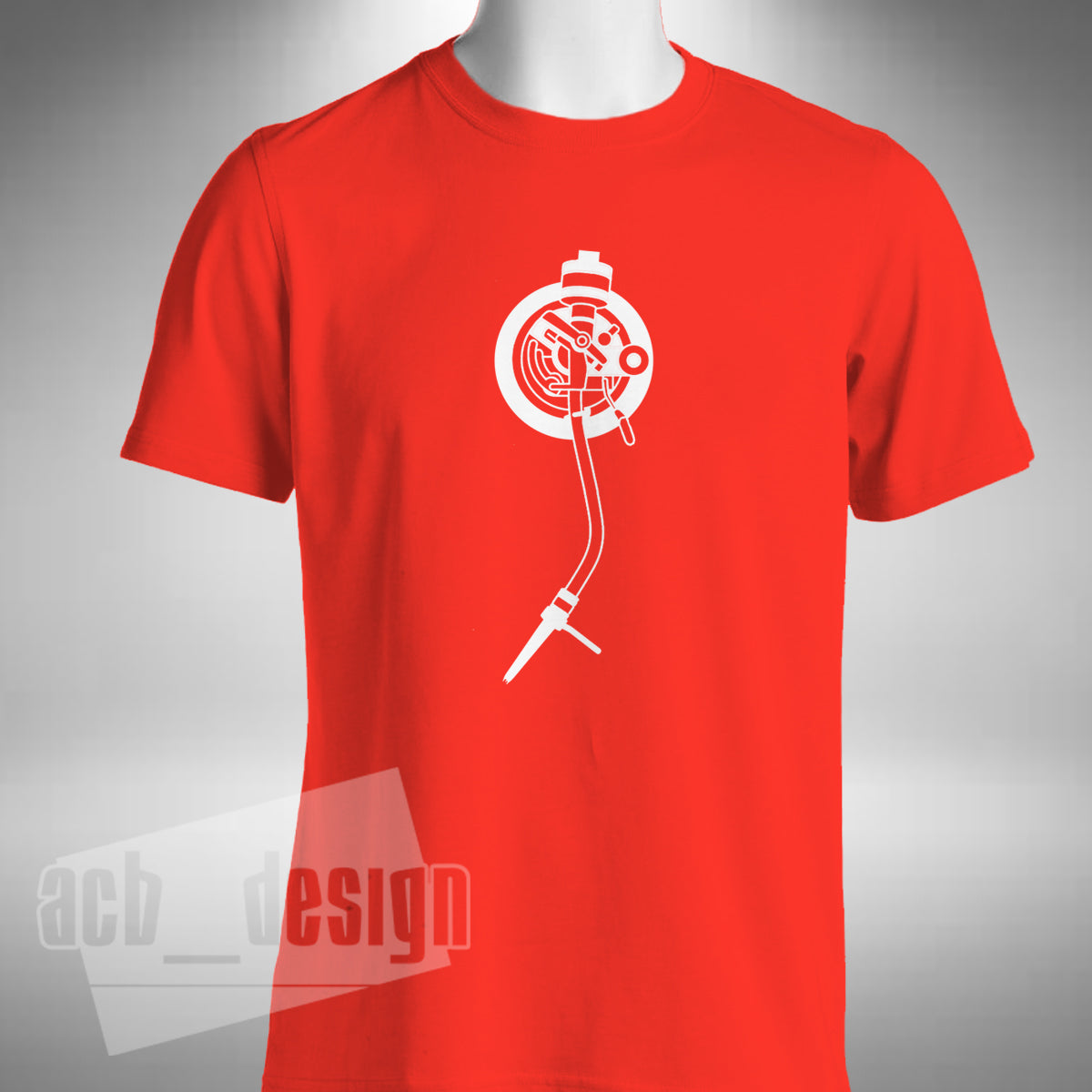 Deck Arm T-Shirt - Turntable Technics Pioneer Vinyl Junkie Old Skool