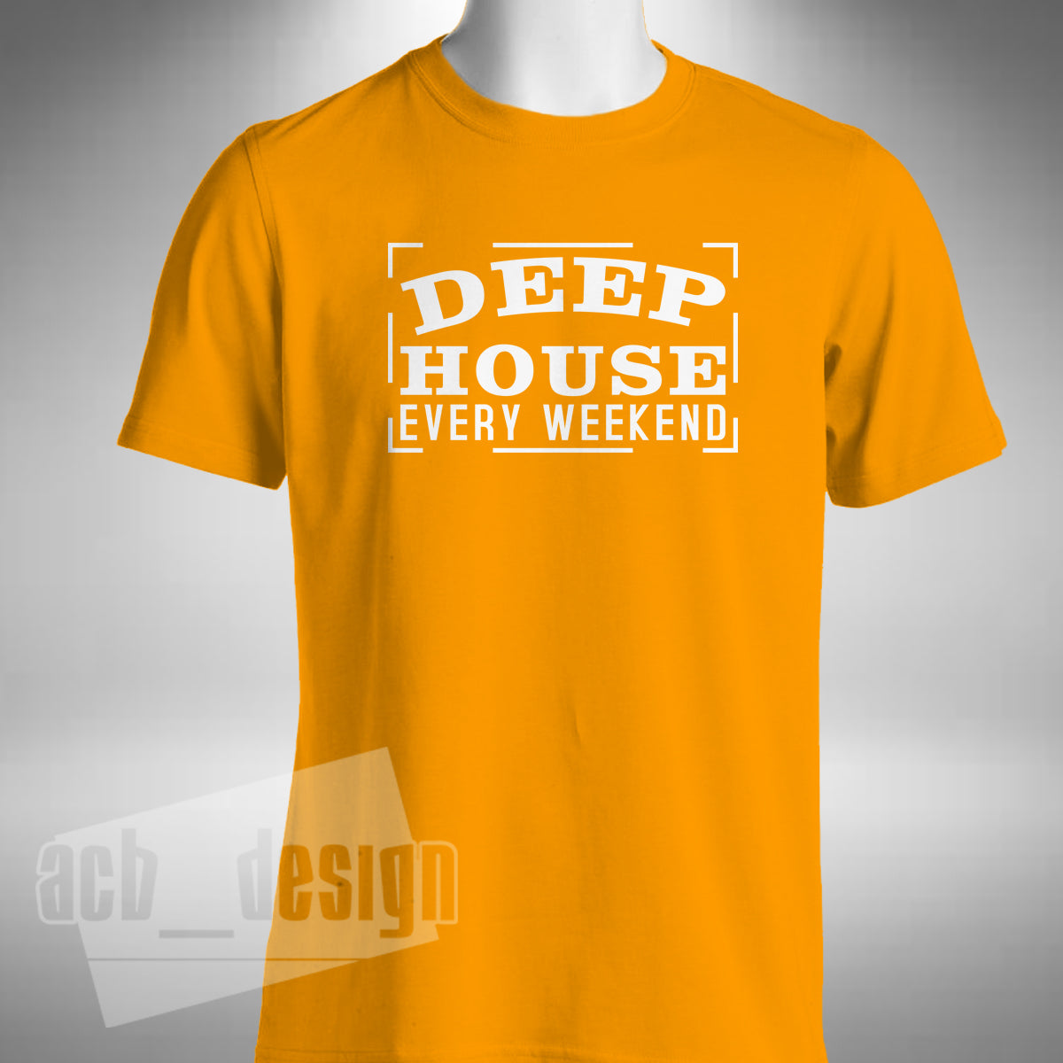 Deep House Mens T-shirt - Every weekend Dance Rave DJ Ibiza Club Turntable Decks