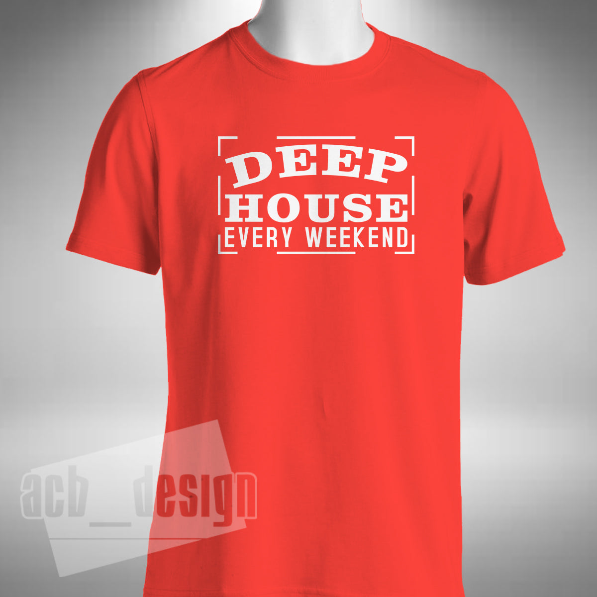 Deep House Mens T-shirt - Every weekend Dance Rave DJ Ibiza Club Turntable Decks