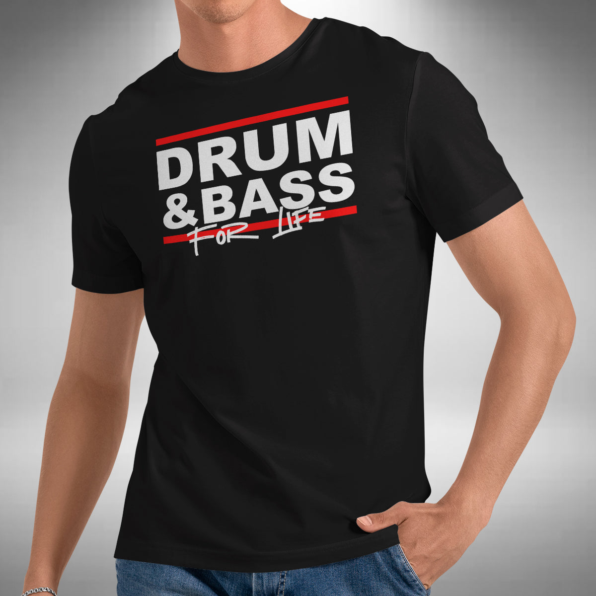 Drum & Bass For Life T-Shirt
