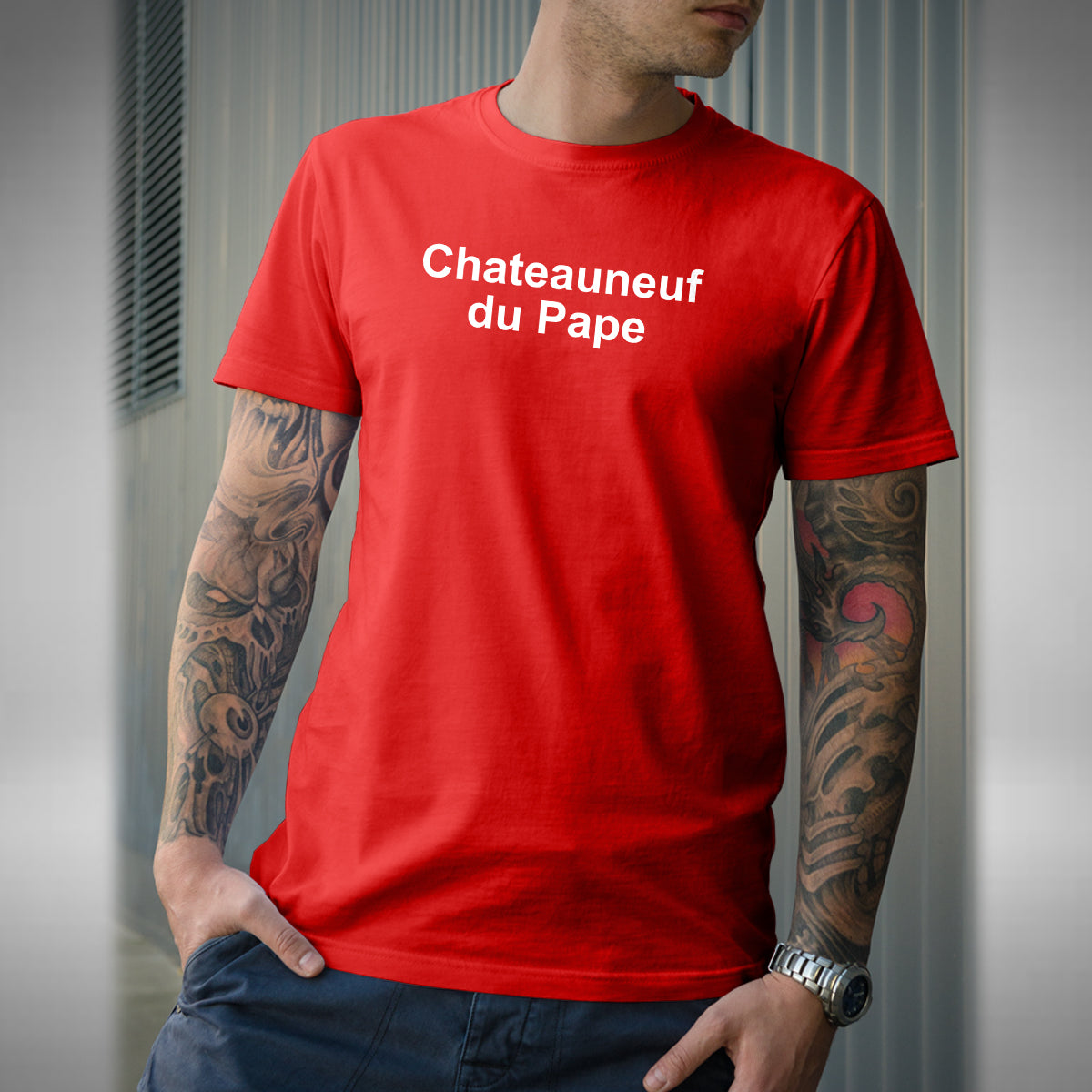 Chateauneuf du Pape T-Shirt - Funny Only Fools And Horses Inspired Del Boy