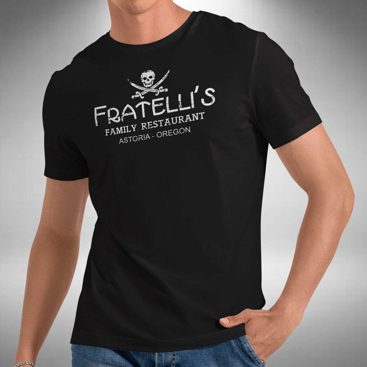 Fratelli's Family Restaurant T-Shirt - Goonies Inspired Classic Movie