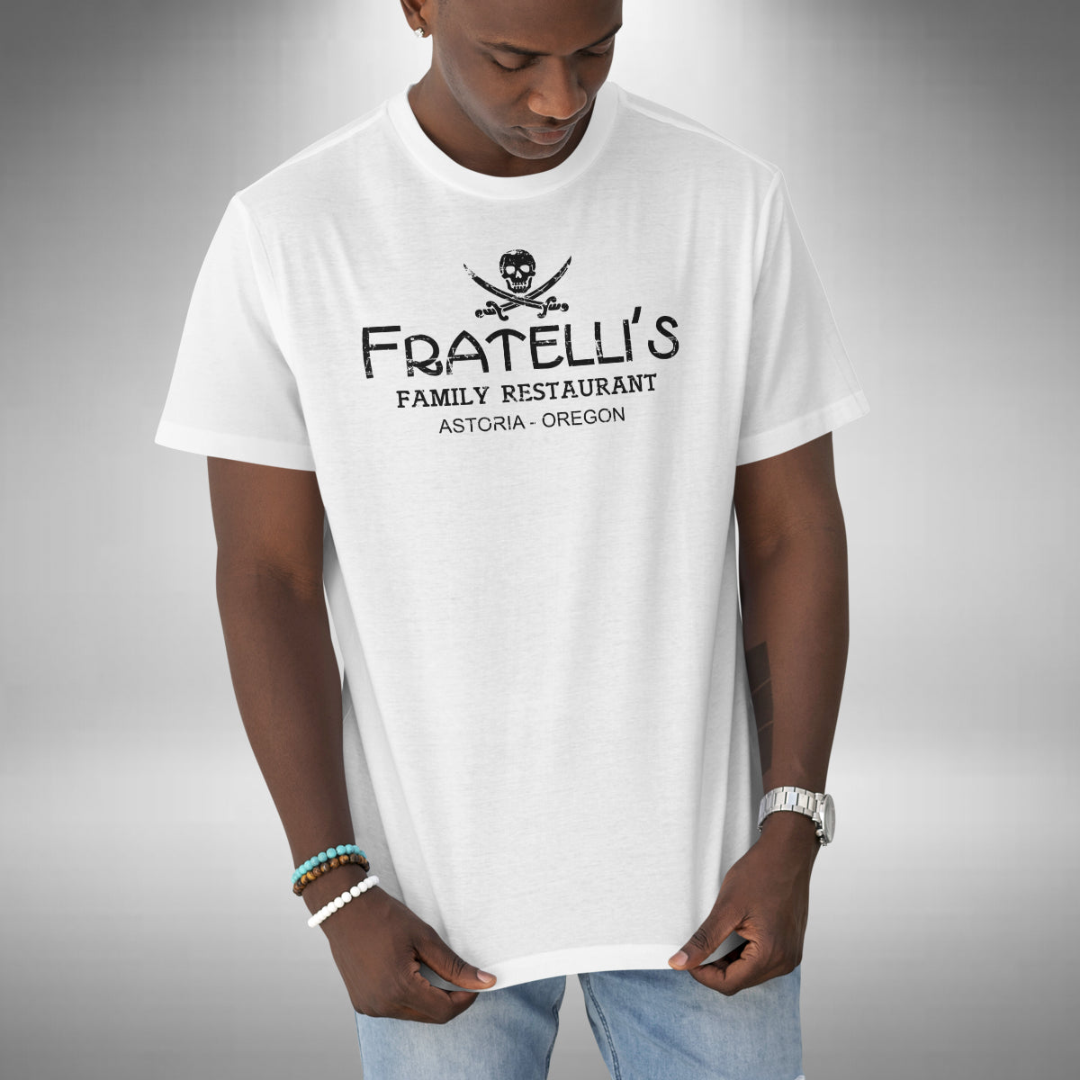 Fratelli's Family Restaurant T-Shirt - Goonies Inspired Classic Movie