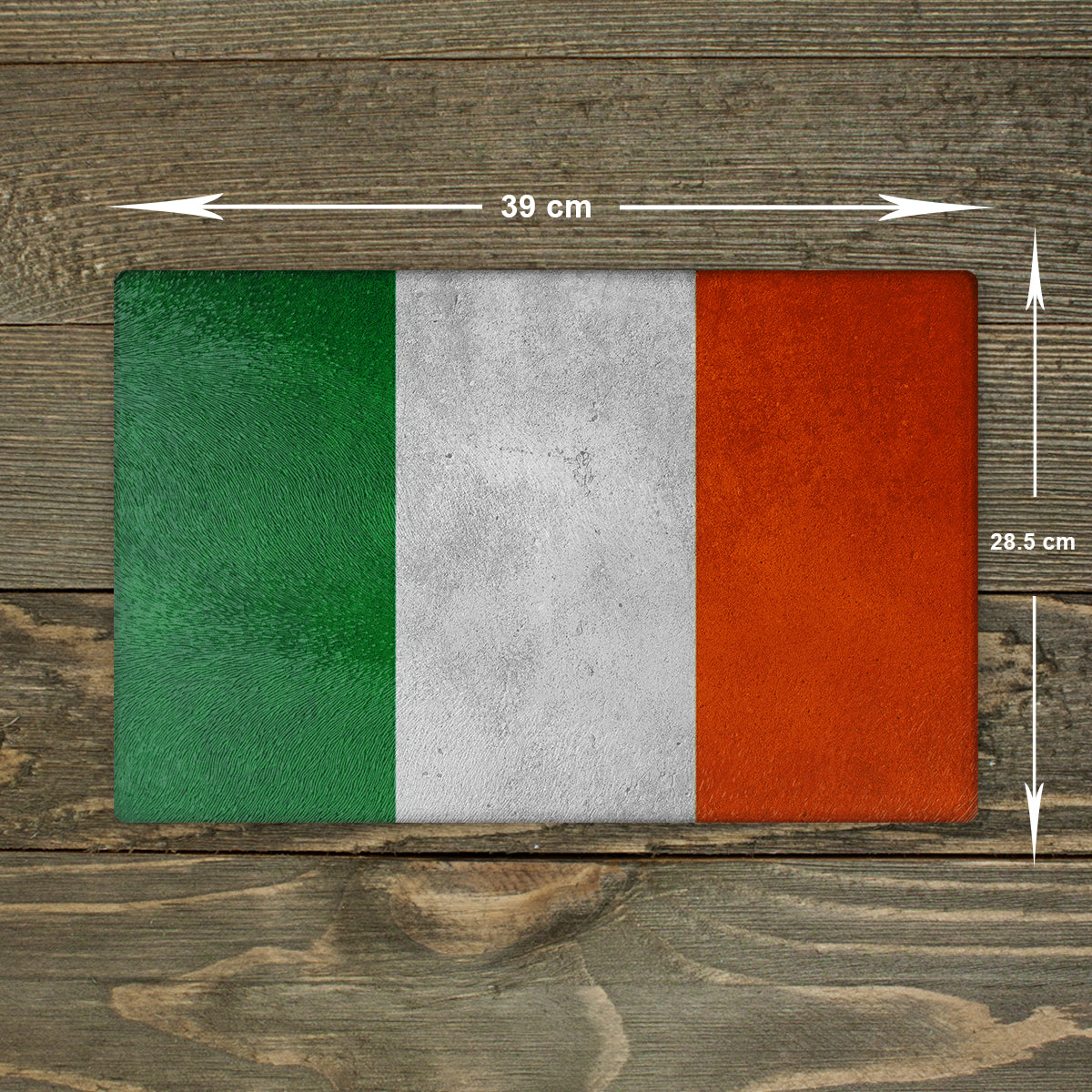 Ireland Glass Chopping Board - Cutting Board Worktop Saver Irish Large A3 Size