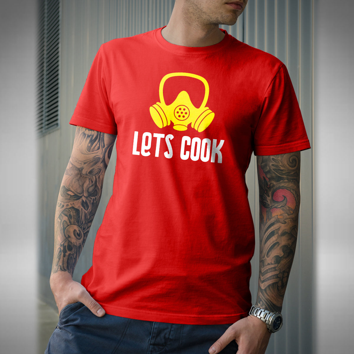 Lets Cook T-shirt - Funny Breaking Bad Inspired Walter White