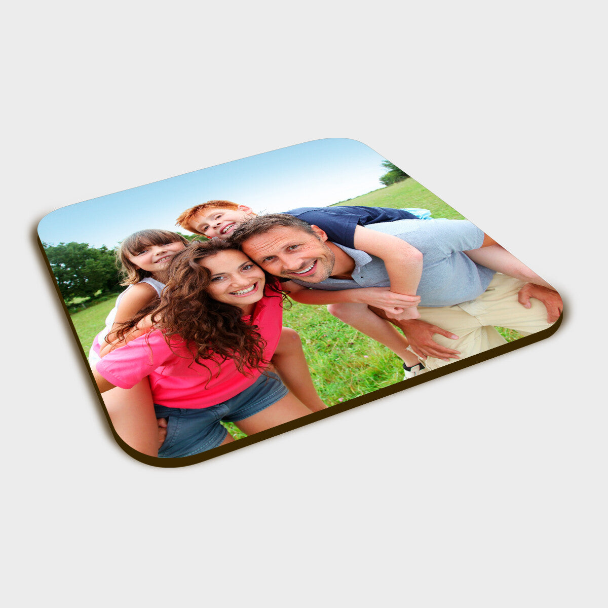 Personalised Photo Coaster – Custom Picture, Logo or Text