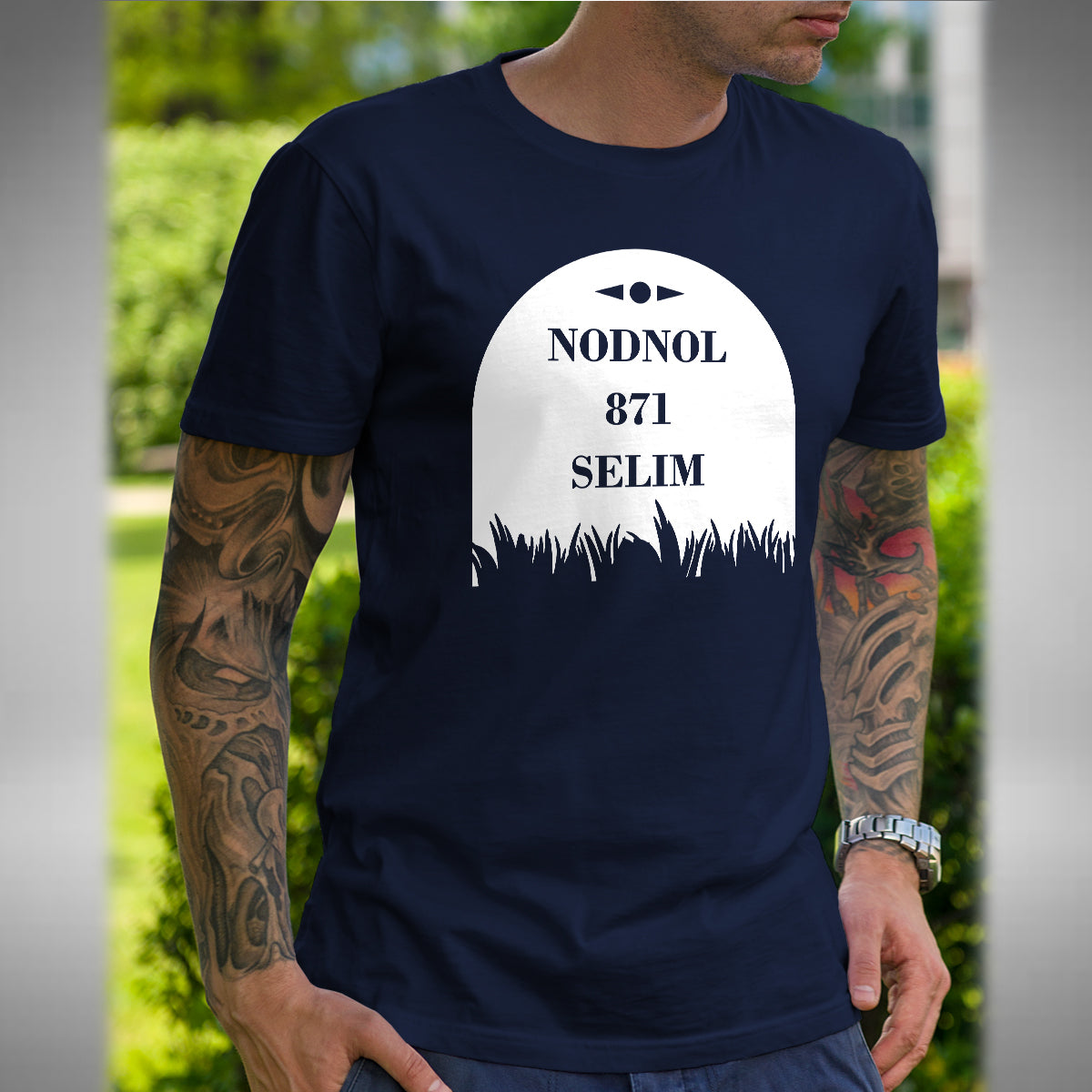 Nodnol T-Shirt - Funny Red Dwarf Inspired Comedy London 178 Miles