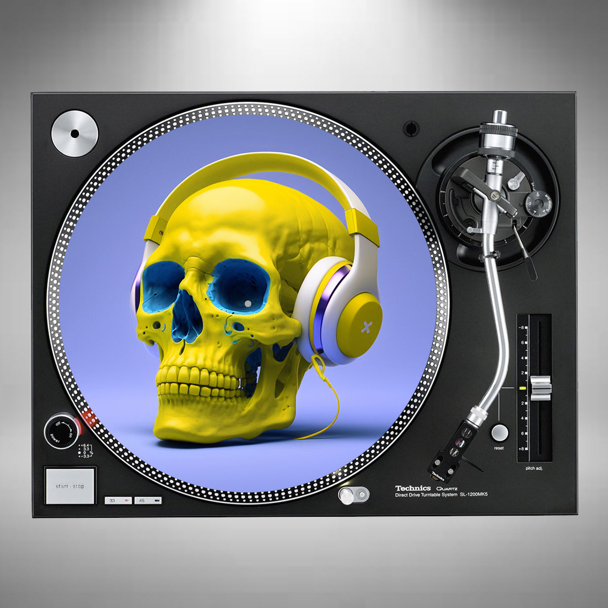 Yellow Skull Slipmats