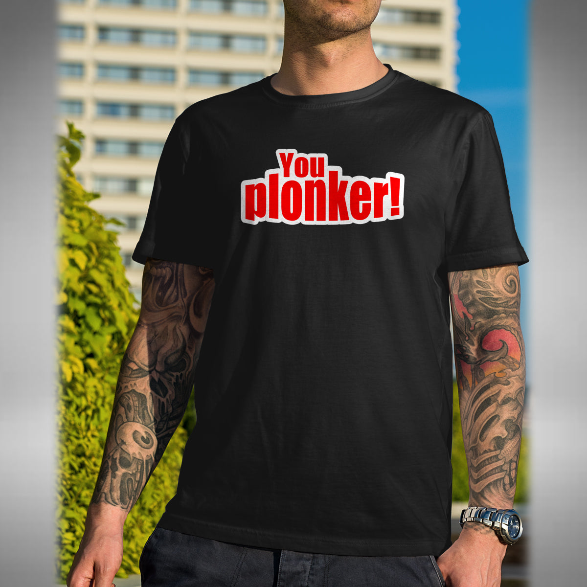 You Plonker T-Shirt - Only Fools and Horses Inspired British Comedy Series