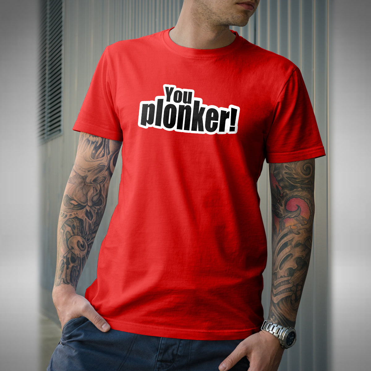 You Plonker T-Shirt - Only Fools and Horses Inspired British Comedy Series