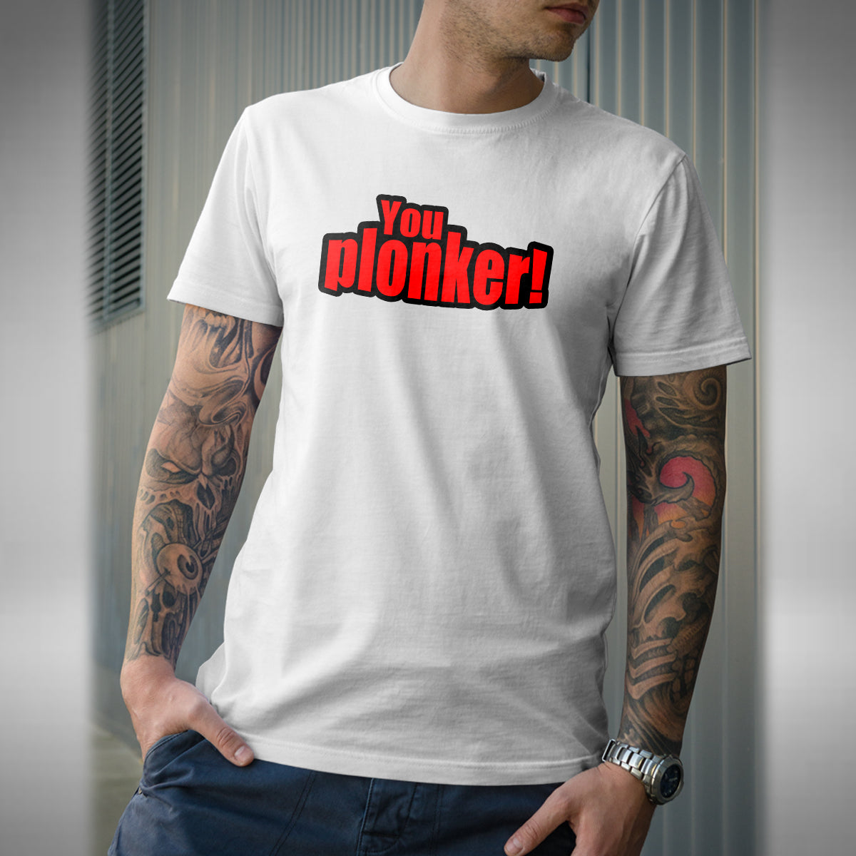 You Plonker T-Shirt - Only Fools and Horses Inspired British Comedy Series
